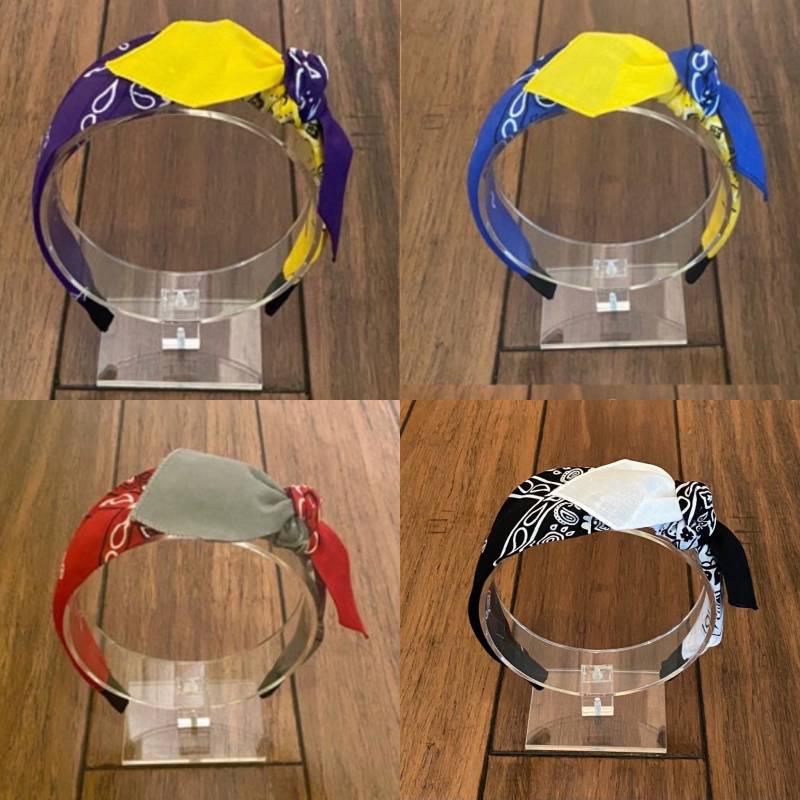 Spirit Bandana Knoten Krawatte Stirnband Spirit Bandana Knoten Krawatte Stirnband von SewTimeByTraci