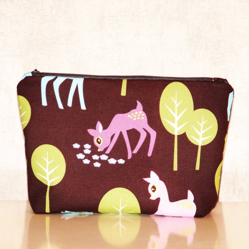 Hirsch Make-Up Tasche von SewingLionStudio
