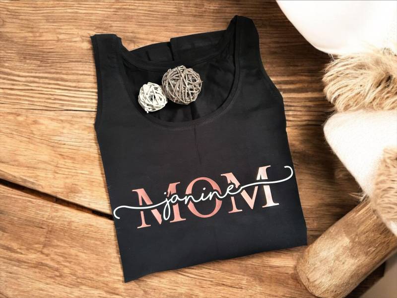 Bügelbild Mom, Dad, Oma, Opa, Name, Schriftzug Aufbügelbar, Personalisierbar von SewingStuffByJaJu