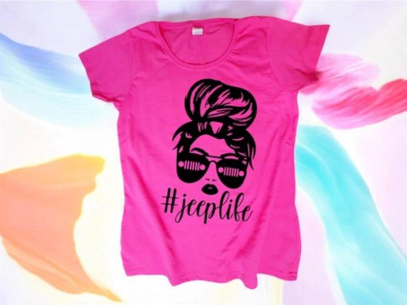 Messy Bun Bügelbild, Bügelbilder, Personalisierbar von SewingStuffByJaJu