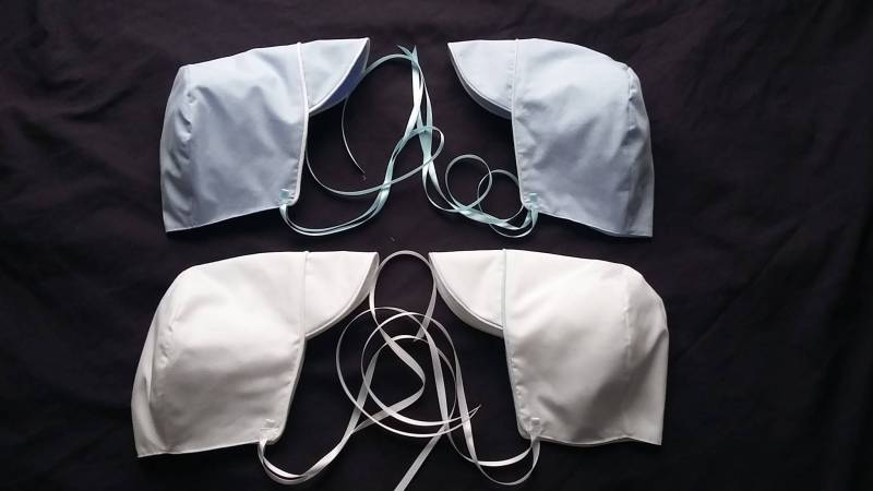 Baby Junge Weiß Blau Baumwolle Taufmütze/Hochzeitsmütze/Sonnenhut Gr. 0-24 M Baby Junge Weiß Blau Baumwolle Taufmütze/Hochzeitsmütze/Sonnenhut Gr. 0-24 M von Sewingbyquicatos