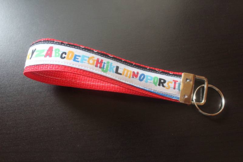 Abc Lehrer Keychain/Schlüsselanhänger/Armband von Sewmanydeals