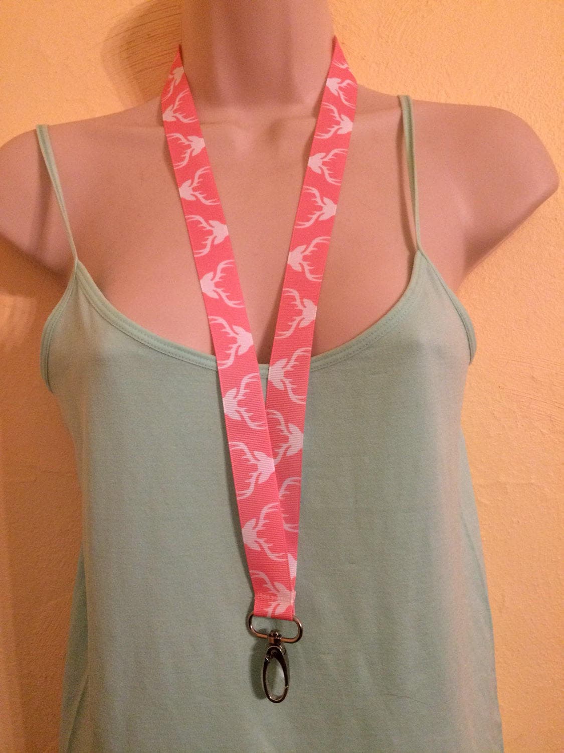 Rosa Buck Band Lanyard/Ausweis/Halter von Sewmanydeals