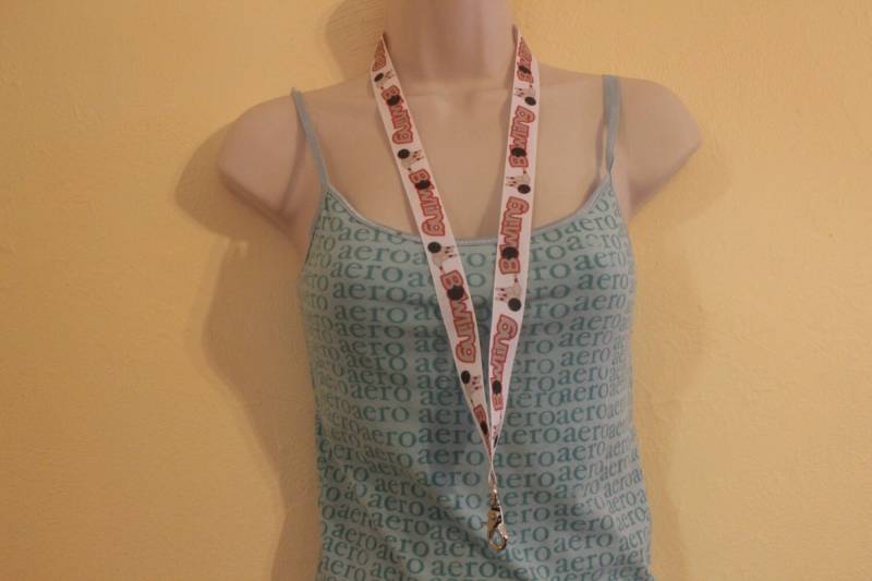 Schlüsselband/Id/Badge-Farbbandhalter Weiß Bowling von Sewmanydeals