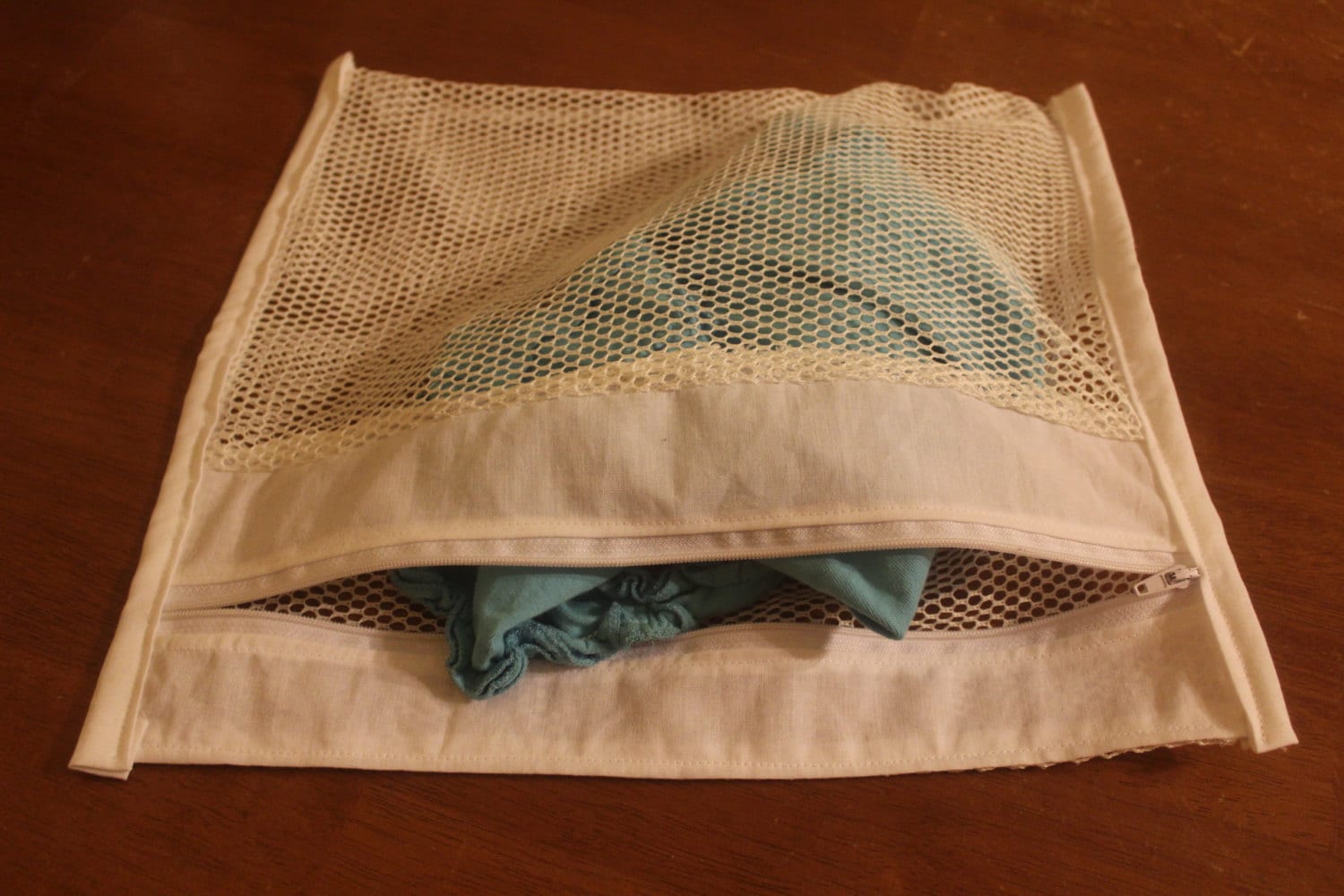 Weiß Bleichen Reißverschluss Mesh Wäsche/Dessous Empfindliche Tasche von Sewmanydeals