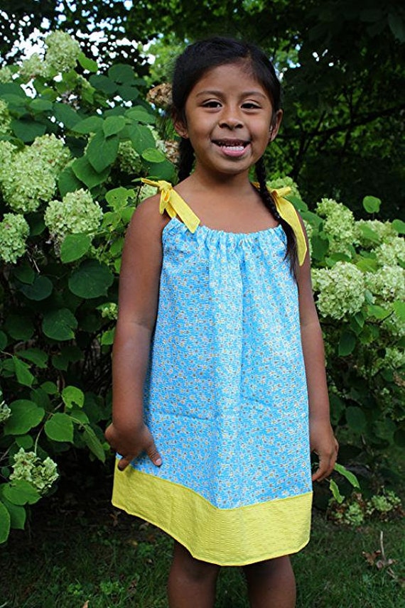 Mädchen | Baby Mädchen, Kleinkind, Mädchen Kissenbezug Kleid/ Größe 4/Versandfertig von SewnFromTheHeart4U