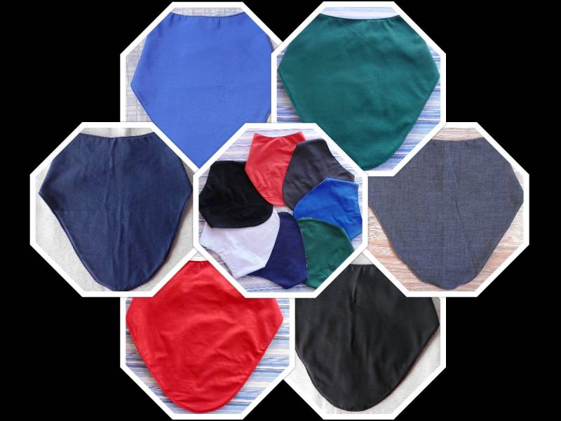 Bandana Dribble Lätzchen ~ Fünfer Set Special Needs Handgemacht 11 - 16 Jahre Schule von SewnbySuzy