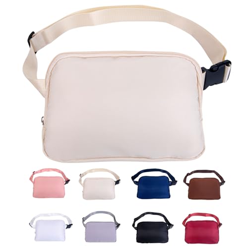 Bauchtasche Damen Herren Gürteltasche Hüfttasche Outdoor (Khaki) von Sewokon