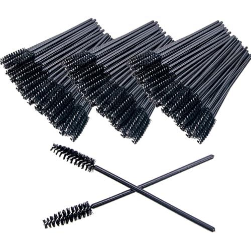 300 stück wimpernbürstchen,mascara bürsten zauberstäbe,wimpernbürste,mascara pinsel biegbare,wimpern bürste für wimpernverlängerung- schwarz 300 stück wimpernbürstchen,mascara bürsten zauberstäbe,wimpernbürste,mascara pinsel biegbare,wimpern bürste für wimpernverlängerung- schwarz von Sewokon