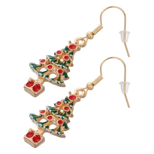 Sewroro 1 Paar Weihnachtsbaum-Ohrringe Baumelnde Ohrstecker Mit Strasssteinen Weihnachtsschmuck Aus Legierung Für Frauen Und Mädchen 5 3 X 2 1 X 4 8 Cm Sewroro 1 Paar Weihnachtsbaum-Ohrringe Baumelnde Ohrstecker Mit Strasssteinen Weihnachtsschmuck Aus Legierung Für Frauen Und Mädchen 5 3 X 2 1 X 4 8 Cm von Sewroro