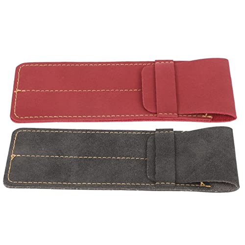 Sewroro 2 Stück Stiftetui Füllfederhalter Doppelkorbhalter Niedlicher Stiftbecher Ausweishalter Schlüssel Autotelefonhalterung Schlüsselband Stifthalter Befestigung von Sewroro