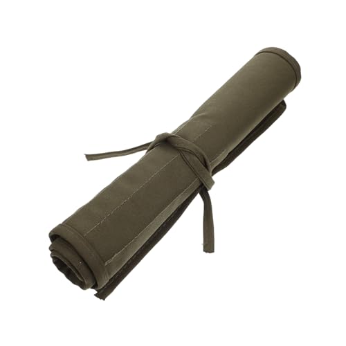 Sewroro Pinsel-Organizer Aus Canvas-Material Mit Separaten Taschen Pinselhalter Als Rolltasche Make-up-pinselrolle Zum Verstauen Von Pinseln Und Malutensilien Aquarellpinselhalter Für von Sewroro