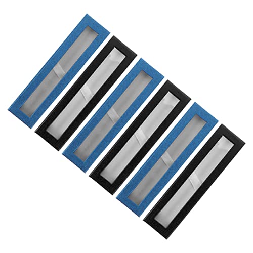 Sewroro 6Er Boxen Himmel und Erde Cover Federmäppchen Stifteetui malen Stift Geschenkboxen leer aufbewahrungsdose Storage Boxes einzelner Stifthalter Füllfederhalter-Organizer Papier von Sewroro