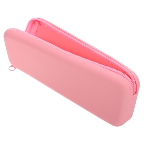 Sewroro Bleistifttasche Aus Silikon Federmäppchen Mit Reißverschluss Praktische Stiftaufbewahrung Für Kugelschreiber Und Make-up-Pinsel Geräumig Und Leicht Zu Tragen von Sewroro