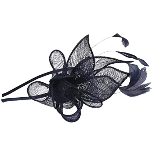 Sewroro Fascinator Haarband Hut Für Cocktail Und Teepartys Elegantes Haarschmuck-accessoire Für Hochzeiten Fotografie Und Besondere Anlässe Vintage Stil Leicht Kombinierbar Mit von Sewroro