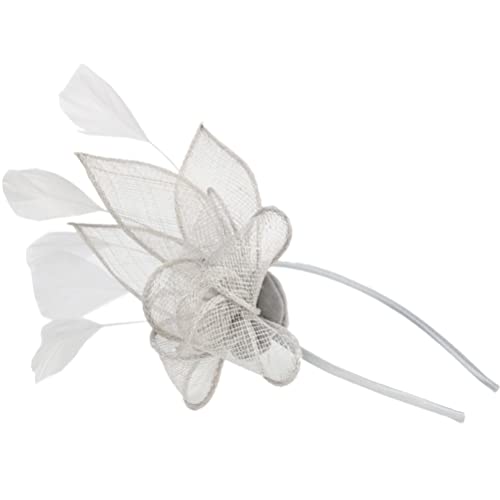 Sewroro Fascinator Hut Mit Schleier Und Haarspange Elegantes Accessoire Für Tea Party Cocktail-events Hochzeiten Und Besondere Anlässe Vielseitig Tragbar Für Damen Und Mädchen von Sewroro