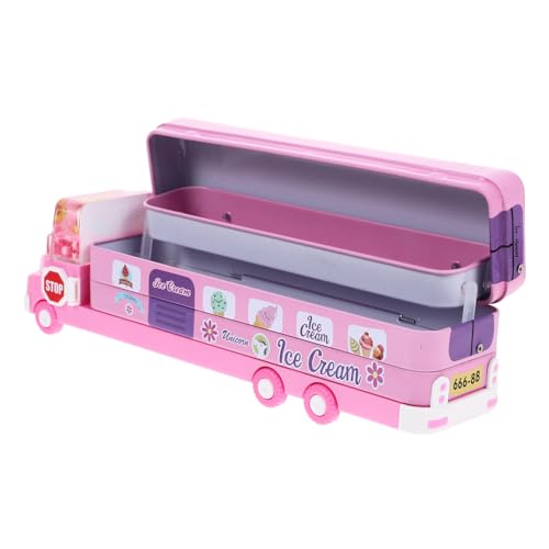 Sewroro Großes Metallisches Federmäppchen mit Hoher Kapazität Multifunktionale Stiftebox für Schule und Künstler Robuste Aufbewahrungsbox für Stifte Lineale und Kleine Utensilien Geeignet von Sewroro