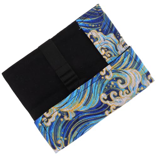 Sewroro Japanisches Federmäppchen aus Baumwolle und Leinen Fächer Roll up Mäppchen mit Großem Fassungsvermögen Leichte Stifterolle für Buntstifte Pinsel und Aquarellstifte Robustes Pencil von Sewroro