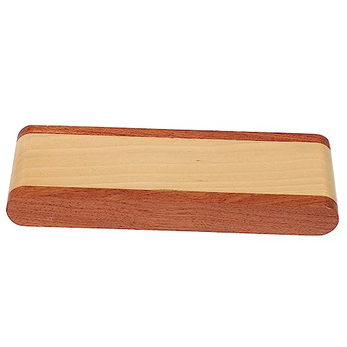 Sewroro Elegante Stiftebox Aus Holz Multifunktionaler Bleistift-Organizer Dekorative Stifteaufbewahrung von Sewroro