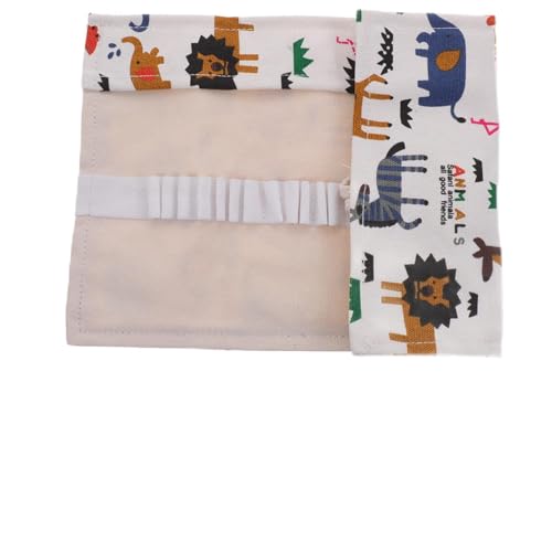Sewroro Kreative Stiftetasche für Zeichner Tragbare Bleistift Organizer Hülle Hochwertigem Canvas mit Fächern für und Zeichenstifte Großer Stauraum Handlich und Leicht zu Transportieren von Sewroro