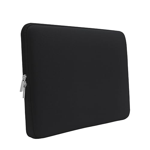 Sewroro Laptop Tasche für Wasserabweisend Stoßfest mit Weicher Innenausstattung Kompakt und Leicht Geeignet für Notebook und Computer Schwarz von Sewroro