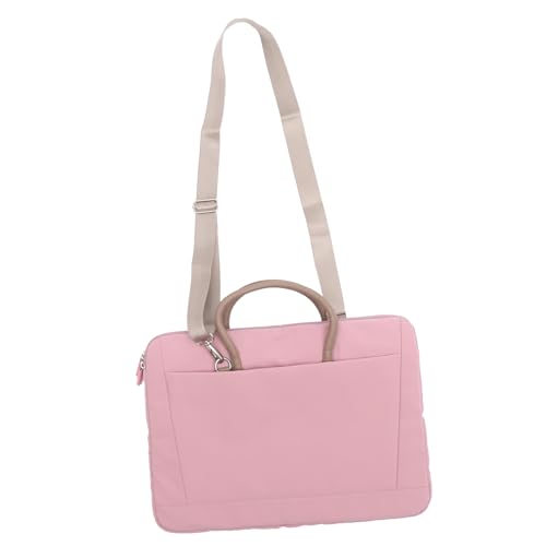 Sewroro Laptoptasche Damen Leicht Gepolstert Schutzhülle mit Extra Vortasche und Reißverschluss Stylische Computer Tasche für Arbeit und Reise von Sewroro