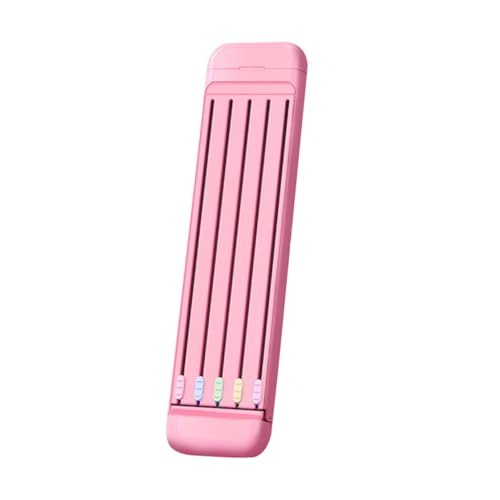 Sewroro Multifunktionale Stiftebox Kunststoff Tragbare Aufbewahrungsbox für Schreibwaren für Schule und Alltag für Schüler Lehrer und Praktischer Organizer für Stifte und Mehr von Sewroro