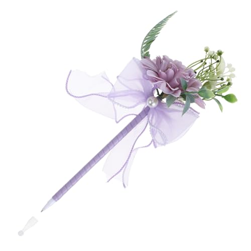 Sewroro Simulation Flower Pen Elegante Dekorative Kugelschreiber Mit Künstlichem Blumenstrauß Für Schreiben Und Langlebig Und Realistisch Für Anlässe Wie Hochzeiten Und Muttertag von Sewroro
