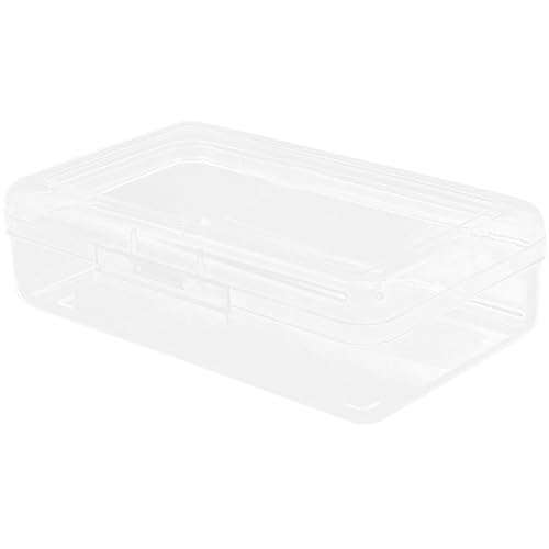 Sewroro Transparente Bleistiftbox mit Großem Fassungsvermögen Multifunktionale Stift Organizer für Schreibwaren Robust und Langlebig für Bleistifte Marker und Mehr von Sewroro