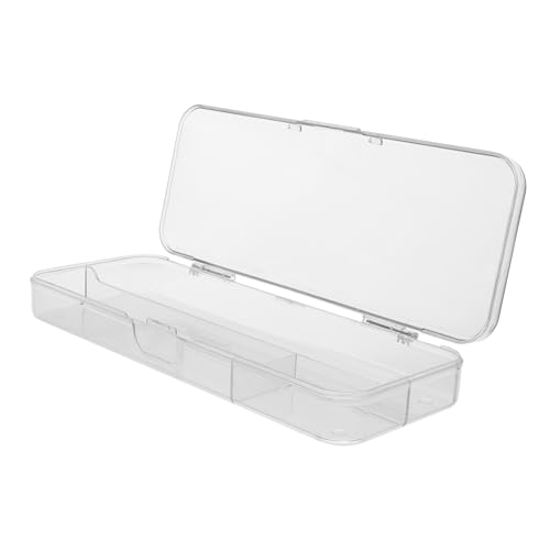 Sewroro Transparente Stiftebox Großer Organizer für Bleistifte Kugelschreiber und Marker Wiederverwendbar für Schule Büro und Zuhause von Sewroro