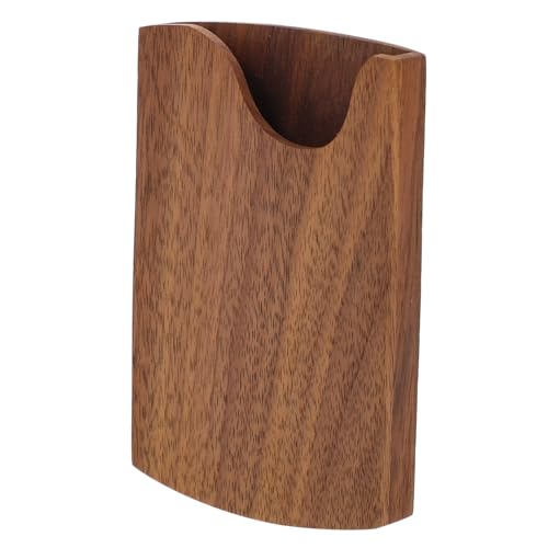 Sewroro Visitenkartenhalter Holz Kartenetui Büro Business Card Holder aus Massivem Holz Langlebig Vielseitig für Lehrer Studenten Reisen Workshops von Sewroro