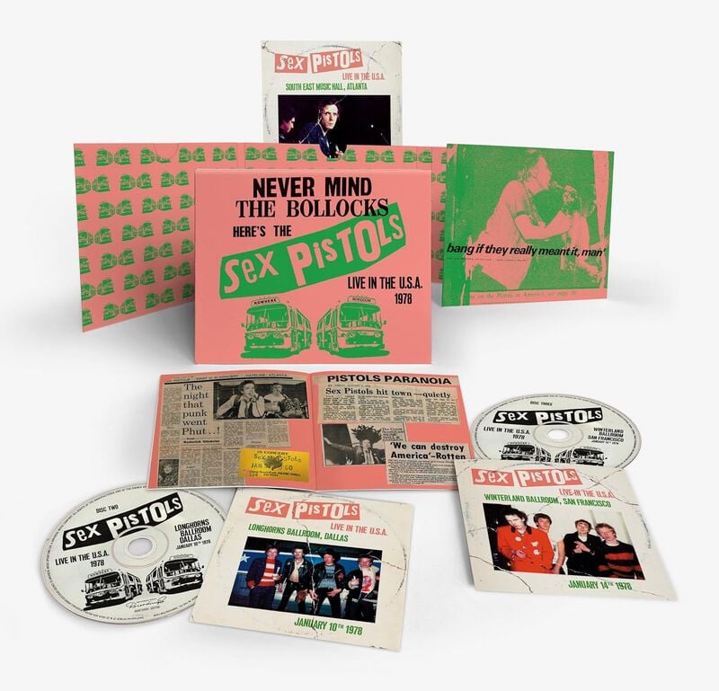 Sex Pistols Live '78 CD multicolor Sex Pistols Live '78 CD multicolor von Sex Pistols