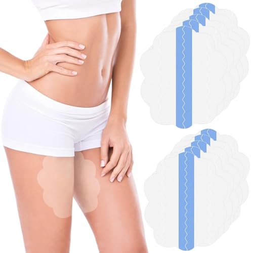 SexxLady 20 Stück Tape Zur Oberschenkelstraffung, Instant Thigh Lifting, Unsichtbare Beinstraffungs Aufkleber, Straffendes Oberschenkel Tape, Transparente Klebestreifen Oberschenkelstraffungen von SexxLady