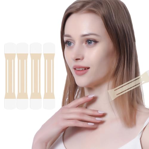 SexxLady 2er-Pack + 10 Aufkleber Face Neck Lifting Tape, Hebt Schlaffe Haut Sofort an, Kaschiert Doppelkinn mit Wasserfestem für V-förmiges Gesicht von SexxLady