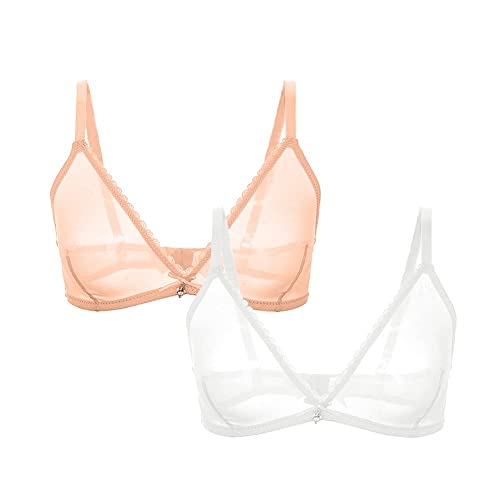 Sexy Code 1701 Damen Durchsichtigen Spitze BH Ungefüttert Transparente Unterwäsche für Frauen für Große und Kleine Brüste Sexy Code 1701 Damen Durchsichtigen Spitze BH Ungefüttert Transparente Unterwäsche für Frauen für Große und Kleine Brüste von Sexy Code 1701