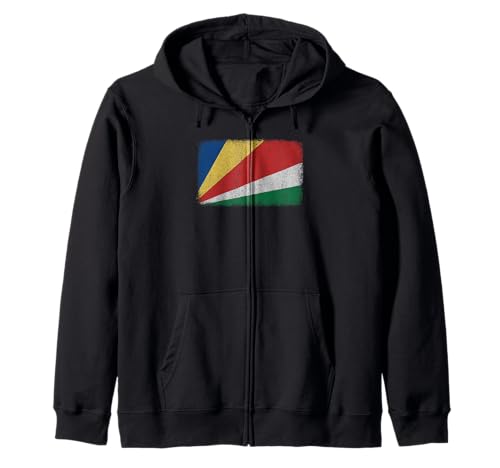 Seychellen-Flaggen-Grafik für Männer, Frauen, Kinder Kapuzenjacke von Seychelles Flag Graphic Store