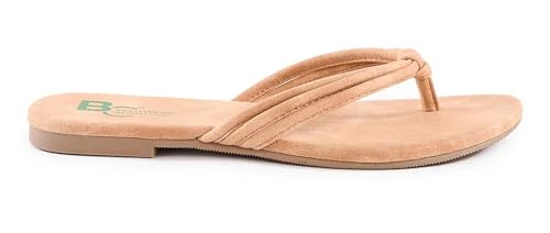 Cream BC Footwear Laguna Sandal, Hellbraun, 39.5 EU von Seychelles