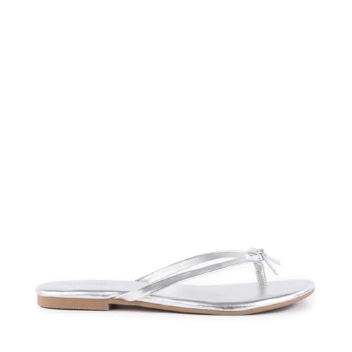 Seychelles Damen Wish List Flip-Flop, silber, 38 EU von Seychelles