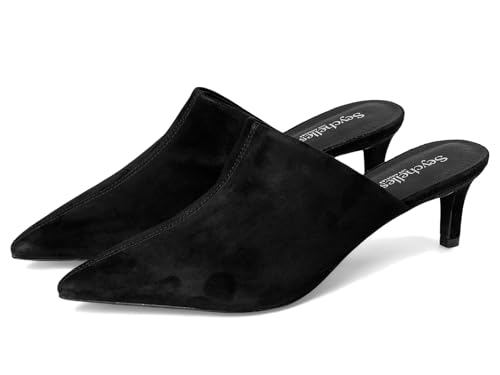 Seychelles Obsession Damen-Pantoletten aus Wildleder, Schwarz, 38 EU Seychelles Obsession Damen-Pantoletten aus Wildleder, Schwarz, 38 EU von Seychelles