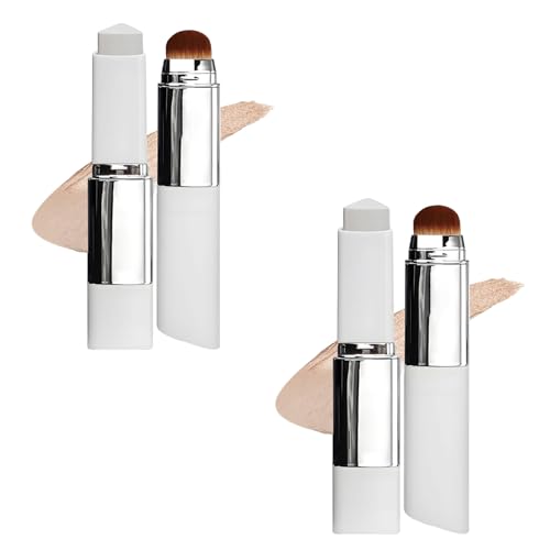 Colour Changing Foundation Stick,Chartman Color Changing Foundation Stick,Farbwechselnder Foundation-Stick,For All Skin Types (Natural) von Sfbnjr