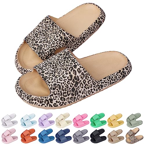 Sfit Badelatschen Damen Herren Wolkenschuhe Eva Badeschuhe Cozislides Badeschlappen rutschfeste Dusch Pantoletten Sommer Cozy Slides Schlappen,Leopardenmuster,38/39 EU Sfit Badelatschen Damen Herren Wolkenschuhe Eva Badeschuhe Cozislides Badeschlappen rutschfeste Dusch Pantoletten Sommer Cozy Slides Schlappen,Leopardenmuster,38/39 EU von Sfit
