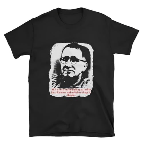 Bertolt Brecht - Art - Limited Edition Black Tribute t-Shirt Black XXL Bertolt Brecht - Art - Limited Edition Black Tribute t-Shirt Black XXL von SftrDFsiu