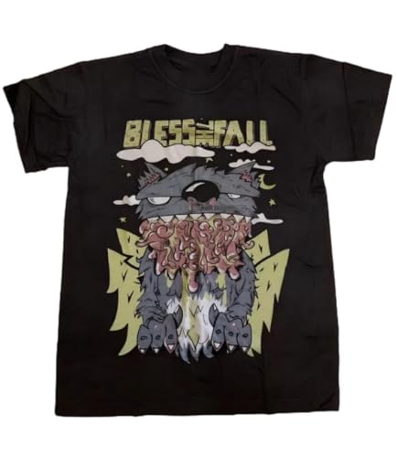 Blessthefall Band Monsters Cat Cotton Gift for Fan S to 5XL T-Shirt Black XL Blessthefall Band Monsters Cat Cotton Gift for Fan S to 5XL T-Shirt Black XL von SftrDFsiu