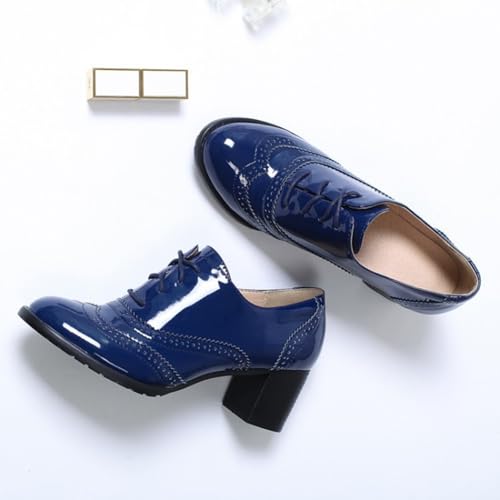 Brautschuhe Ivory, Pumps Damen Vegan Business Weite Mary Jane Absatzschuhe Blockabsatz Bequem Riemchenpumps Spangenpumps Festliche Chunky Trachtenschuhe, Blau, 38 Brautschuhe Ivory, Pumps Damen Vegan Business Weite Mary Jane Absatzschuhe Blockabsatz Bequem Riemchenpumps Spangenpumps Festliche Chunky Trachtenschuhe, Blau, 38 von Sfwqoifou