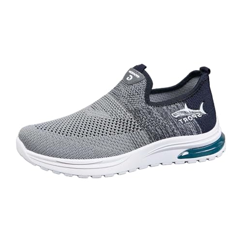 Sfwqoifou Sneaker Herren 43 Leder, Slip on Sneaker Herren Mesh Ohne Schnuersenkel Fitness Sommerschuhe Laufschuhe Atmungsaktiv Freizeitschuhe Joggingschuhe Walkingschuhe Outdoor Sportschuhe, Blau, 43 Sfwqoifou Sneaker Herren 43 Leder, Slip on Sneaker Herren Mesh Ohne Schnuersenkel Fitness Sommerschuhe Laufschuhe Atmungsaktiv Freizeitschuhe Joggingschuhe Walkingschuhe Outdoor Sportschuhe, Blau, 43 von Sfwqoifou