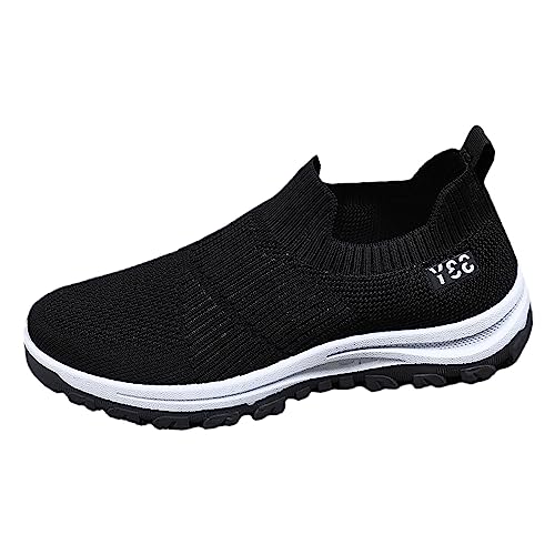 Sfwqoifou Sneaker Herren air, Sommerschuhe Herren Mesh Slip on Atmungsaktiv Turnschuhe Alltag Fitness Joggingschuhe Walkingschuhe Bequem Straßenlaufschuhe Minimalistisches Sportschuhe, Schwarz, 40 Sfwqoifou Sneaker Herren air, Sommerschuhe Herren Mesh Slip on Atmungsaktiv Turnschuhe Alltag Fitness Joggingschuhe Walkingschuhe Bequem Straßenlaufschuhe Minimalistisches Sportschuhe, Schwarz, 40 von Sfwqoifou