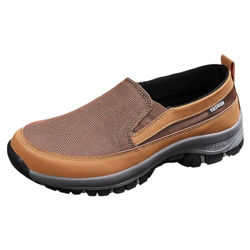 Sfwqoifou Sneaker Herren weiß 46, Sommerschuhe Herren Slip on Ohne Schnuersenkel Alltag Joggingschuhe Turnschuhe Fitness Mesh Sportschuhe Laufschuhe Bequem Sneake, Khaki, 42 Sfwqoifou Sneaker Herren weiß 46, Sommerschuhe Herren Slip on Ohne Schnuersenkel Alltag Joggingschuhe Turnschuhe Fitness Mesh Sportschuhe Laufschuhe Bequem Sneake, Khaki, 42 von Sfwqoifou