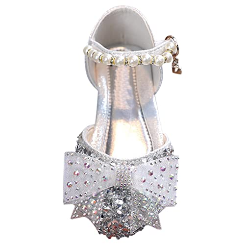 Sfwqoifou prinzessin schuhe mädchen 33, Prinzessin Schuhe Mädchen Absatz Weiche Schnalle Riemen für Party Glitzer Mary Jane Sommer Outdoor Brautschuhe Blumenschuhe Rutschfest Abendschuhe, Silber, 33 Sfwqoifou prinzessin schuhe mädchen 33, Prinzessin Schuhe Mädchen Absatz Weiche Schnalle Riemen für Party Glitzer Mary Jane Sommer Outdoor Brautschuhe Blumenschuhe Rutschfest Abendschuhe, Silber, 33 von Sfwqoifou