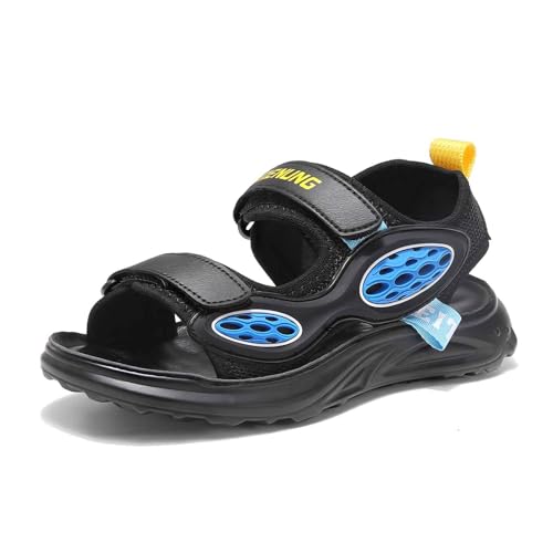 Sfwqoifou sandalen jungen 27 weit, Kinder Sandalen Junge Breite Füße Outdoor Trekkingsandalen Klettverschluss Leichte Sommerschuhe Barfußschuhe Bequem Barfußsandalen mit Weicher Sohle, Blau, 37 Sfwqoifou sandalen jungen 27 weit, Kinder Sandalen Junge Breite Füße Outdoor Trekkingsandalen Klettverschluss Leichte Sommerschuhe Barfußschuhe Bequem Barfußsandalen mit Weicher Sohle, Blau, 37 von Sfwqoifou