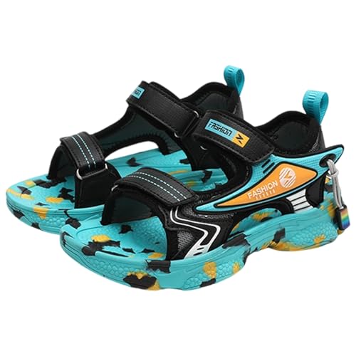 Sfwqoifou sandalen mädchen 33, Sandalen Für Jungen Barfußschuhe Flache Klettverschluss Trekkingsandalen Kinder Bequem Leichte Strandschuhe Rutschfeste Outdoor Badesandalen, Schwarz, 38 Sfwqoifou sandalen mädchen 33, Sandalen Für Jungen Barfußschuhe Flache Klettverschluss Trekkingsandalen Kinder Bequem Leichte Strandschuhe Rutschfeste Outdoor Badesandalen, Schwarz, 38 von Sfwqoifou